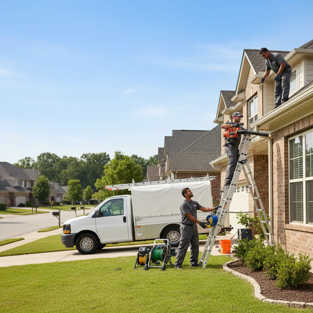 Home Gutter Service in Mustang, OK near me